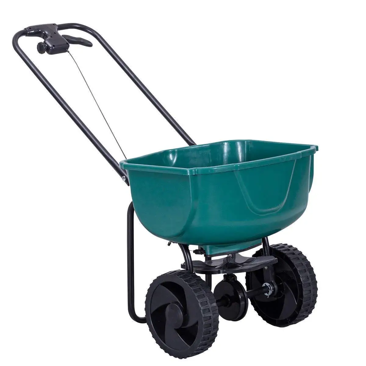 Get Quotations · Asher Amada Fertilizer-Grass-Seed-Hopper-Lawn-Push