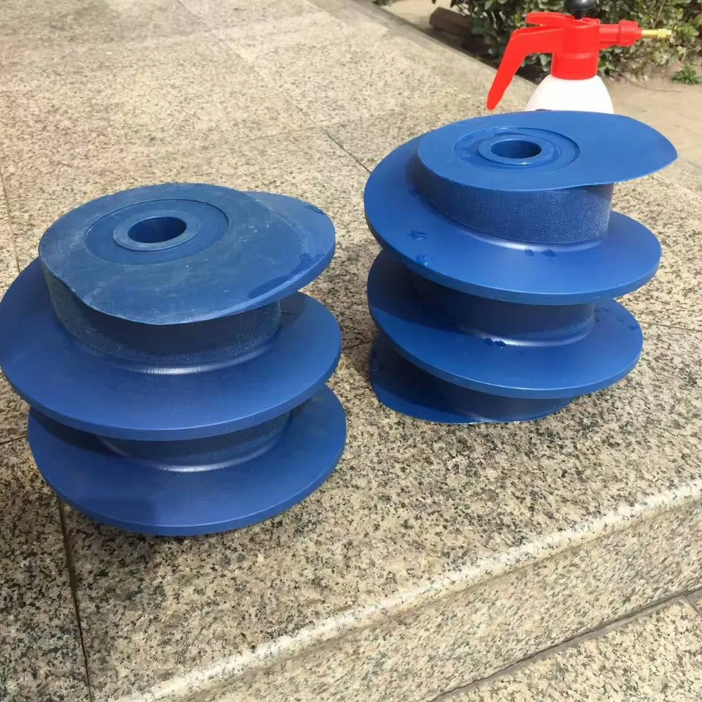 定制塑料尼龙 pom mc 尼龙滑轮 pa66 滑轮尼龙滑轮