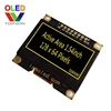 1.54'' 1.54inch 1.54 inch 128x64 pixels yellow colour oled display module ssd1309 TW28640154C01 SPI +I2C Interface inside