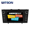 WITSON ANDROID 9.1 FOR TOYOTA AVENSIS 2008-2013 HIGH QUALITY AND PERFORMANCE ANDROID CAR DVD PLAYER
