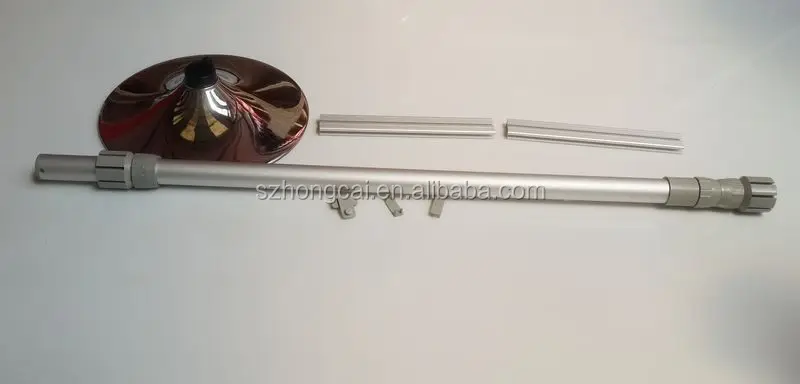 
Aluminum adjustable height pole display stand 