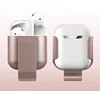 For Apple AirPods Case, Exquisite Belt Clip Holster Ultra Slim Shockproof Protective Shell Cover for Apple AirPods Charging Case