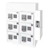 6 door locker swimming pool using cell phone charging locker