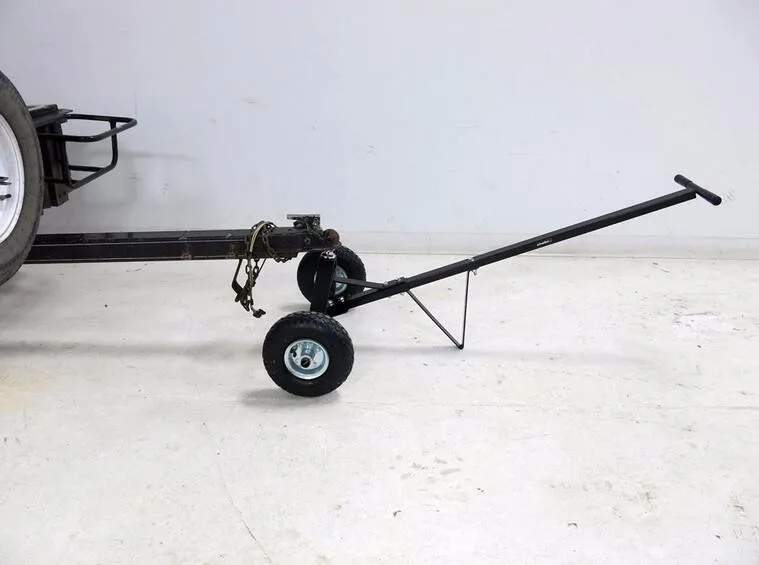 3 Types 600lbs Black Heavy Duty Boat Trailer Dolly With Chrome Ball