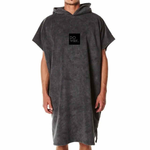 cotton hoodie robe