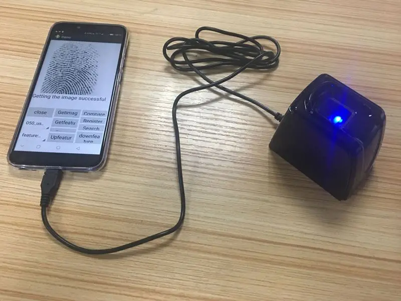 
LEEKGOTECH Patented access control biometric fingerprint sensor For Windows Android Linux OS 