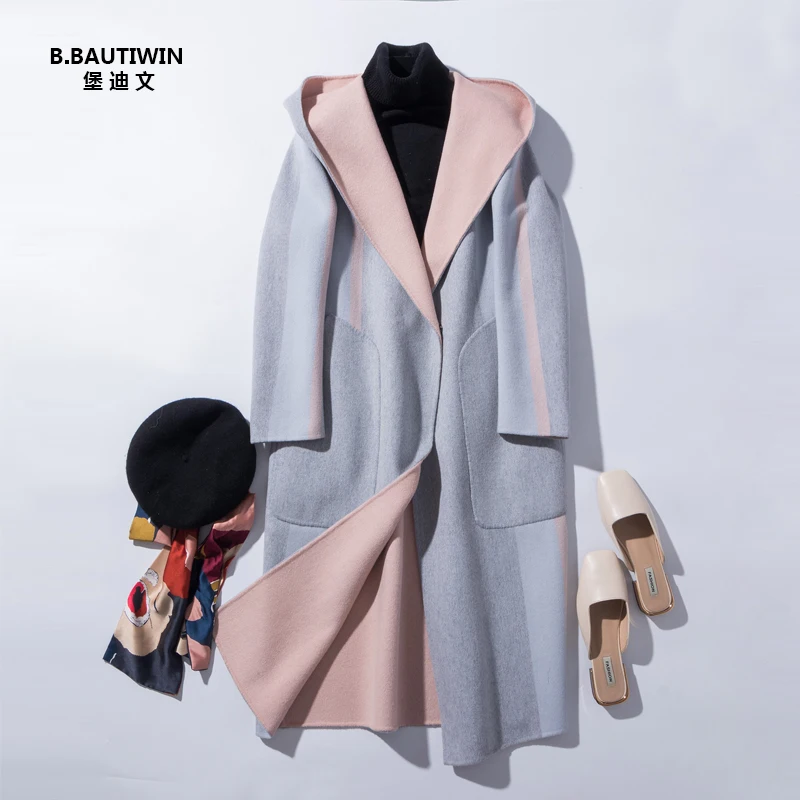 

China winterbreaker for topcoat is double-faced woollen overcoat, N/a