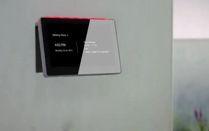 Wall MountTablet PC Power Adaptor Tablet with POE and RS485 LED light For HVAC and Light Control