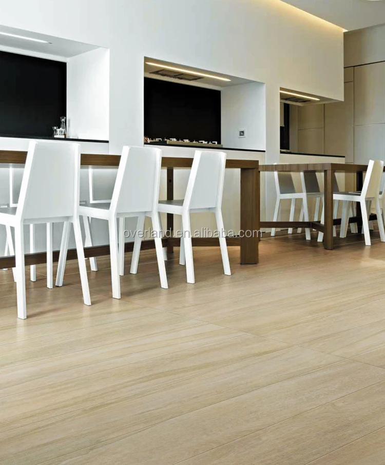 Floor grain look wood porcelain tile