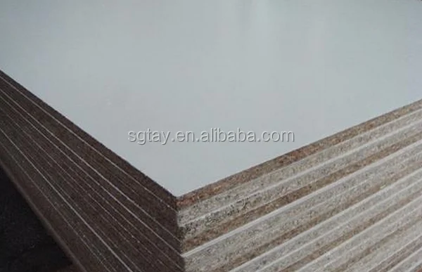 
Melamine laminated particle board/particle board 12mm 16mm .etc 