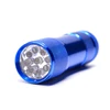 aluminum led flashlight housing pocket torch,9led flashlight hand torch light portable led flashlight