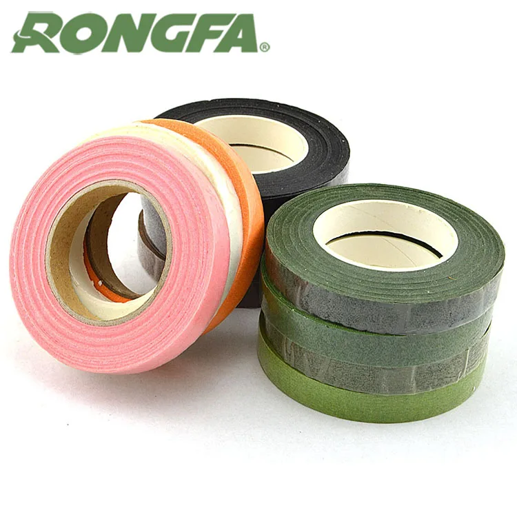 Strong Stretchable Waterproof Florist Flower Green Floral Stem Tape For