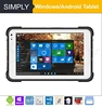Simply 8inch Ip67 Waterproof Nfc Reader 1D 2D QR Barcode Scanner Rugged Tablet Android 5.1