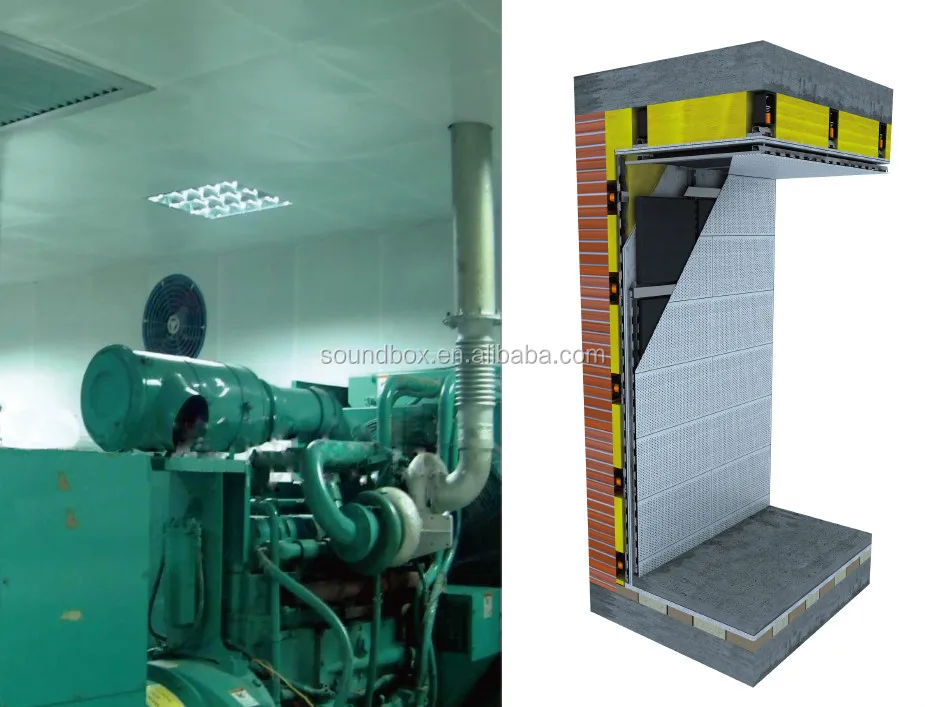 Composited Noise Dampening Room Sound Insulation Material For Night
