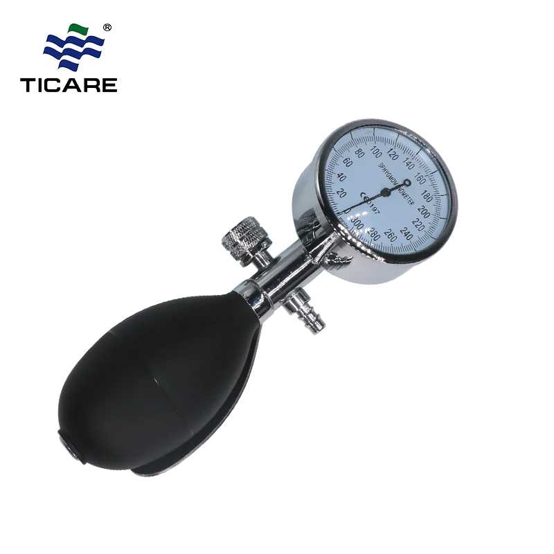 Manual Hand Held Aneroid Sphygmomanometer Kit With Different Cuff 5 In