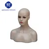 Fashion female mannequin head with shoulders for wig display