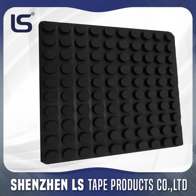 Single Sided Adhesive Silicone Rubber Foot Pad - Buy Silicone Rubber ...