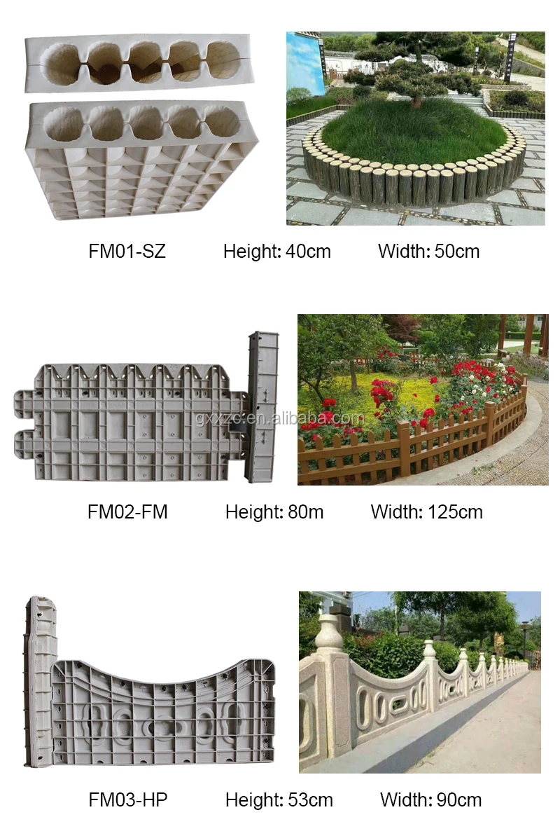 Garden Precast Concrete Fence Mold Buy Precast Concrete Fence Mold