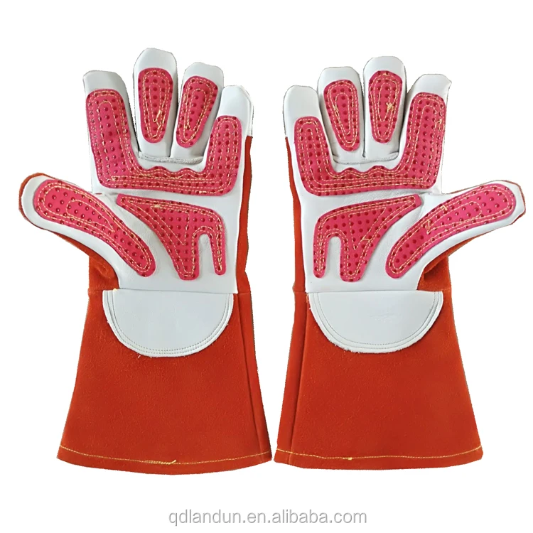 Anti Pet Bite Glove Protective Mechanical Fire Retardant Welding Gloves