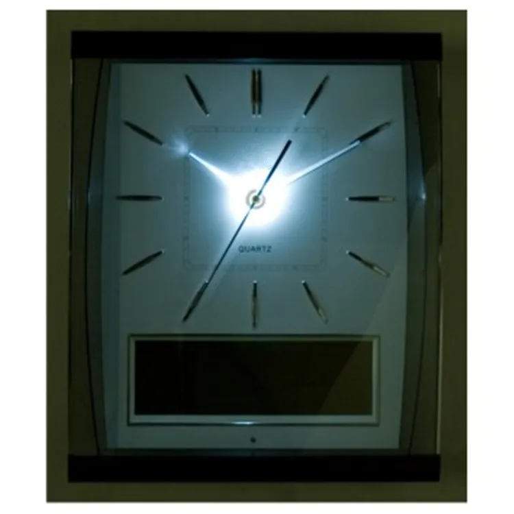 Decorative Wall Clocks With Smart Night Light Buy Analog Wall Clock