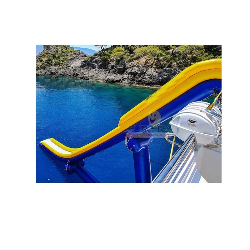 

High quality Popular Commercial Inflatable floating water Slide for sale, Customized