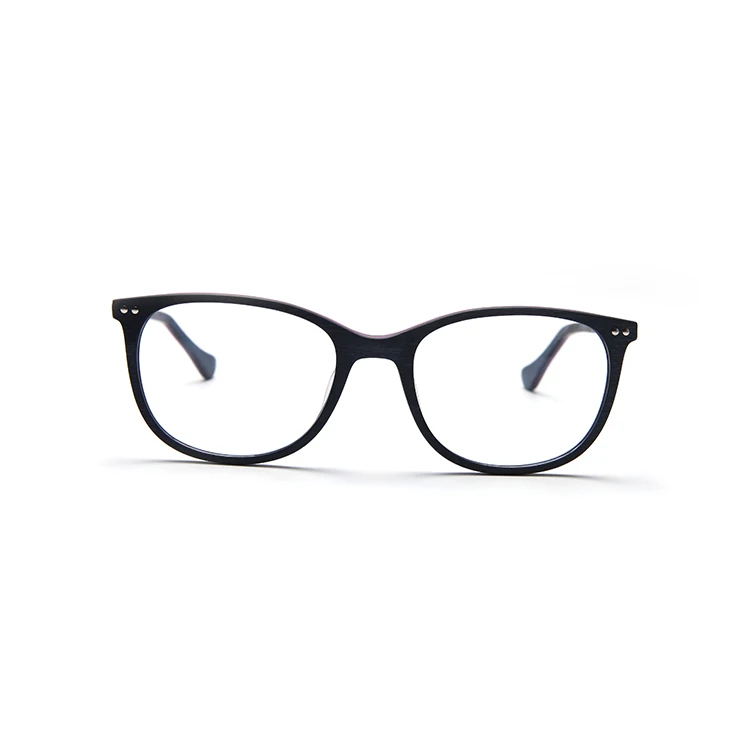 

Fashionable Wholesale Customized Logo Handmade Wooden Acetate Optical Frame In Stock, Any colors is available