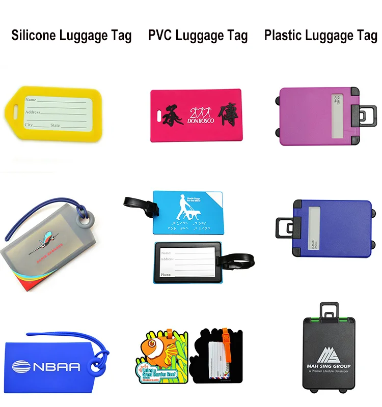 Luggage Tag Printer Wholesale Blank Travel Custom Pvc Luggage Tag Buy