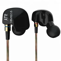 

HiFi Sport In Ear Earphones Headphones Super Bass Copper Driver KZ ATR