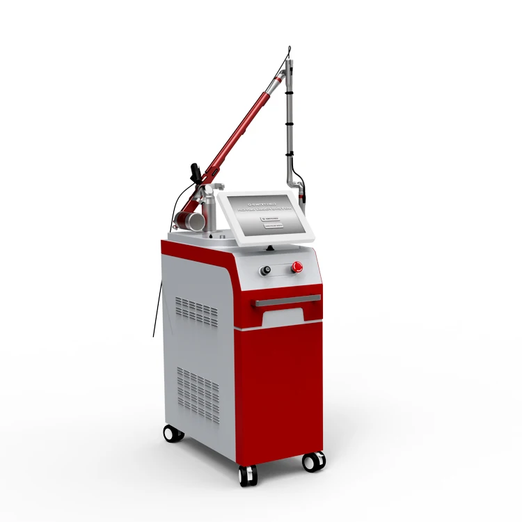 

Newest and most effective 8ns 2ns 0.7-8 mm nd yag laser tattoo removal machine for dermatic treatment, White