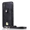 Genuine Leather tpu lining Mobile Phone Housings back cover for iphone xs