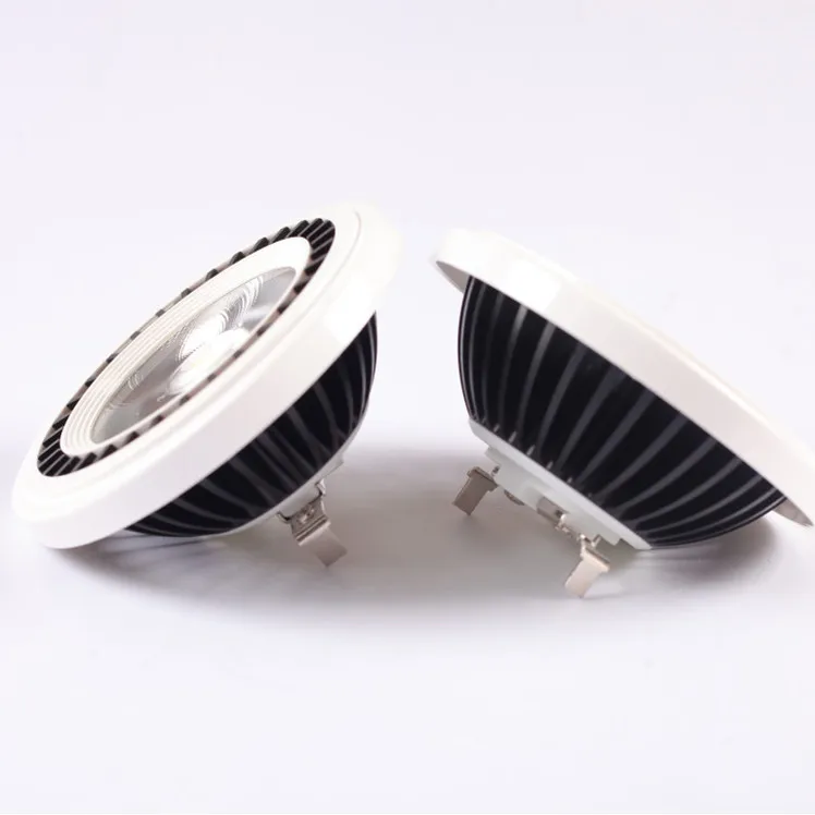 shenzhen BENORY Difference black Aluminum Housing Spotlight COB Dimmable 12V 230V GU10 G53 QR111 AR111 ES111 LED