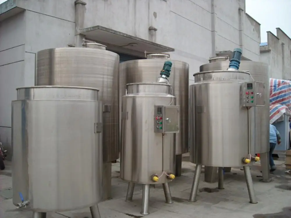 Stainless Steel Olive Oil Storage Tanks Milk Mixing Tank Buy