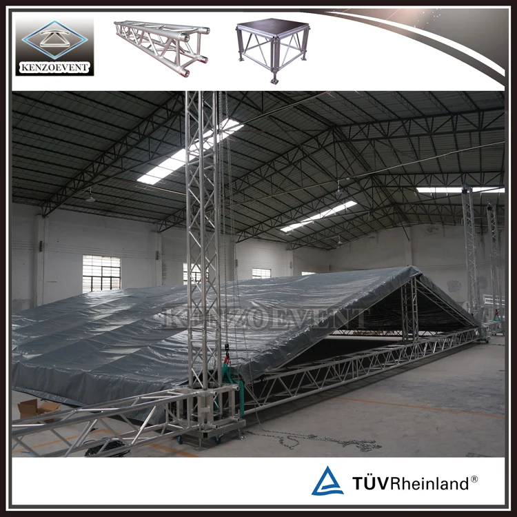 400x400mm spigot beam truss 290mm truss pillar with lift tower