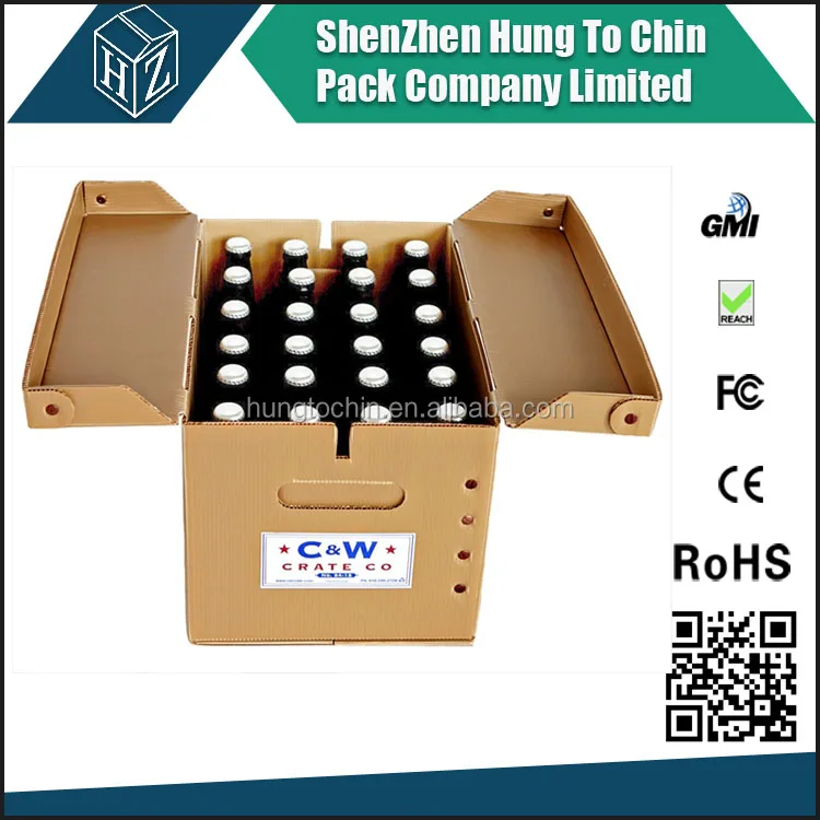 Alibaba carton factory cardboard bottle carrier