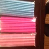 Colorful cotton candy paper sticks sugar candy stick