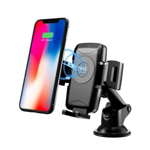 Certified Car Wireless Fast Charger Dashboard Phone Mount