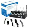 JUAN solution security wireless wifi camera kit package cctv surveillance wifi nvr camera kits 4ch/8ch