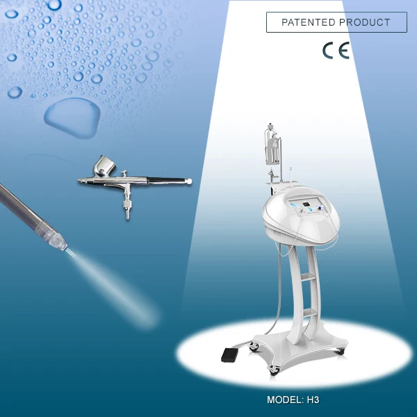 H3  jetpeel oxygen jet facial skin care machine from beco