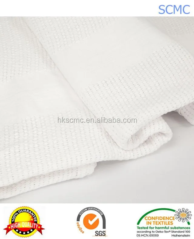 Professional standard queen white 100% Cotton are cellular blankets warm