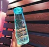 New design fashionable 620ML bling plastic drinkware type water bottle