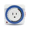 24 HOUR MECHANICAL ELECTRICAL PROGRAMMABLE SWITCH AC OUTLET TIMER EU US UK PLUG