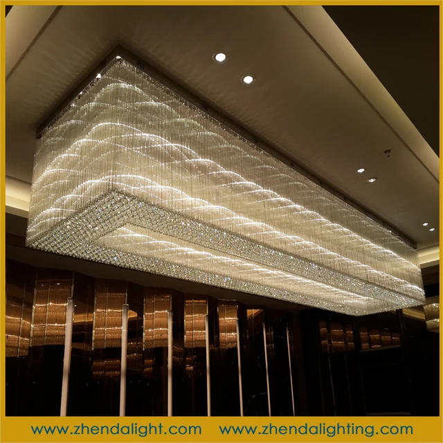 12 feet long customized steel wave shape project luxury