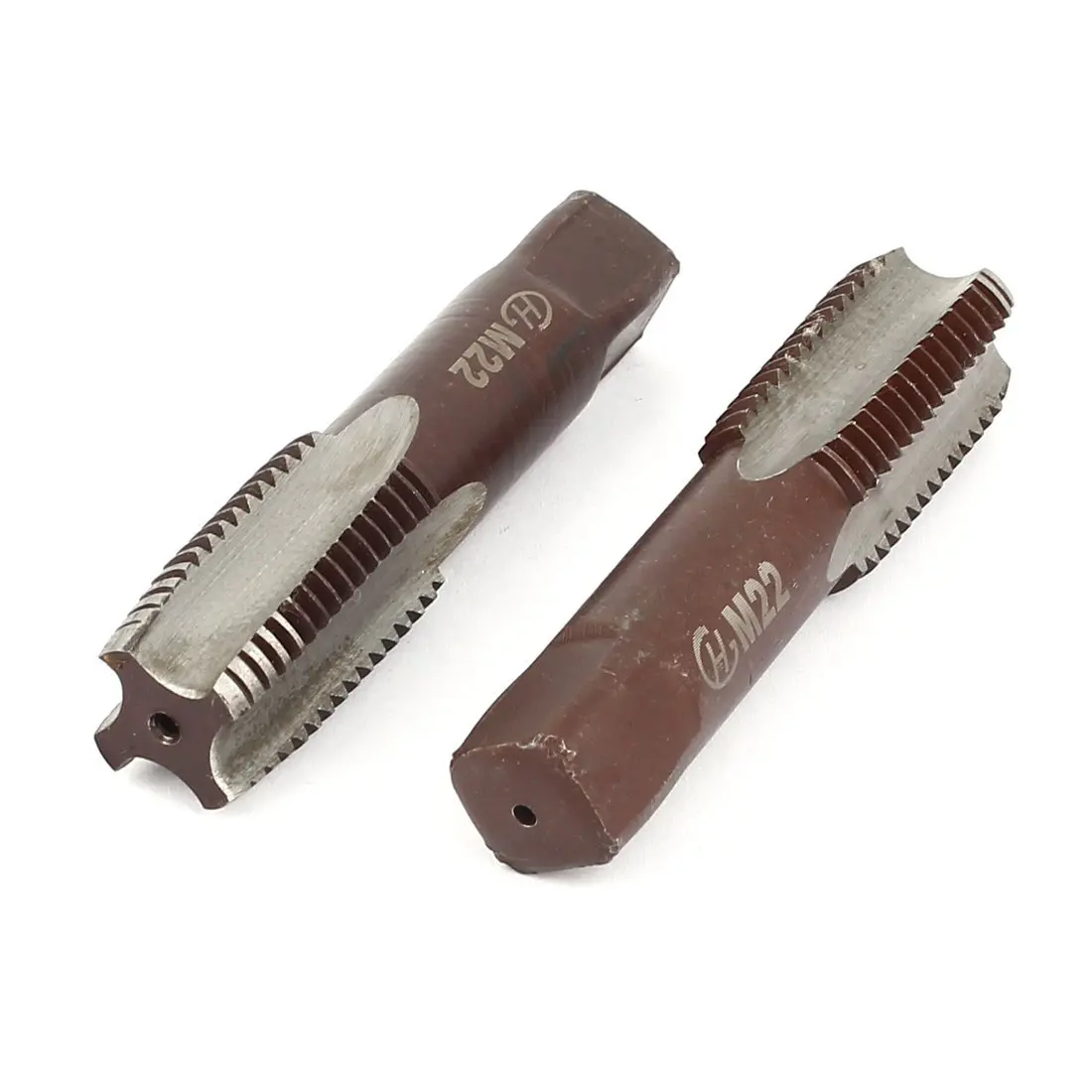 uxcell Metric Machine Tap M22 Thread 2.5 Pitch 4 Straight Flutes High Speed Steel