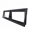 Easy operate aluminum awning window with double tempered glass