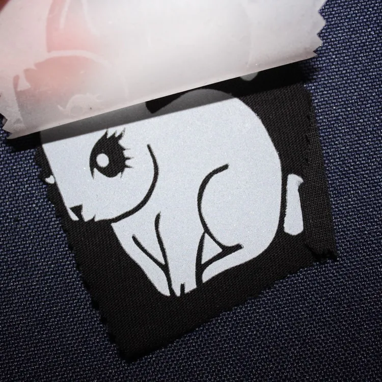 Garment Accessories Custom Vinyl Heat Transfer Logo Silicone 3d Tag