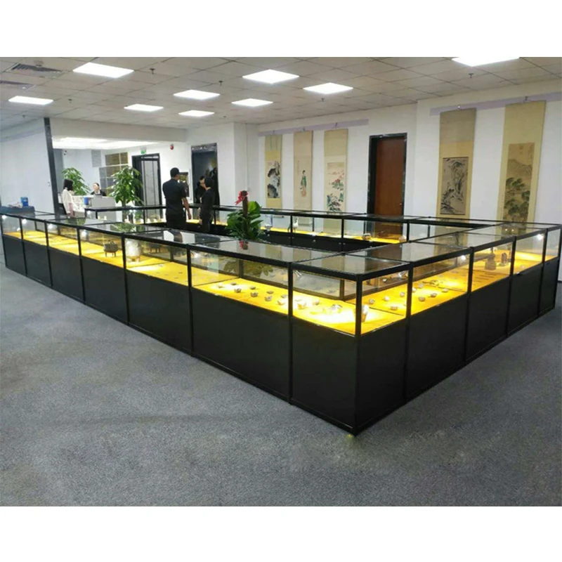 Glass Jewelry Display With Lock Light And Door Buy Jewellery