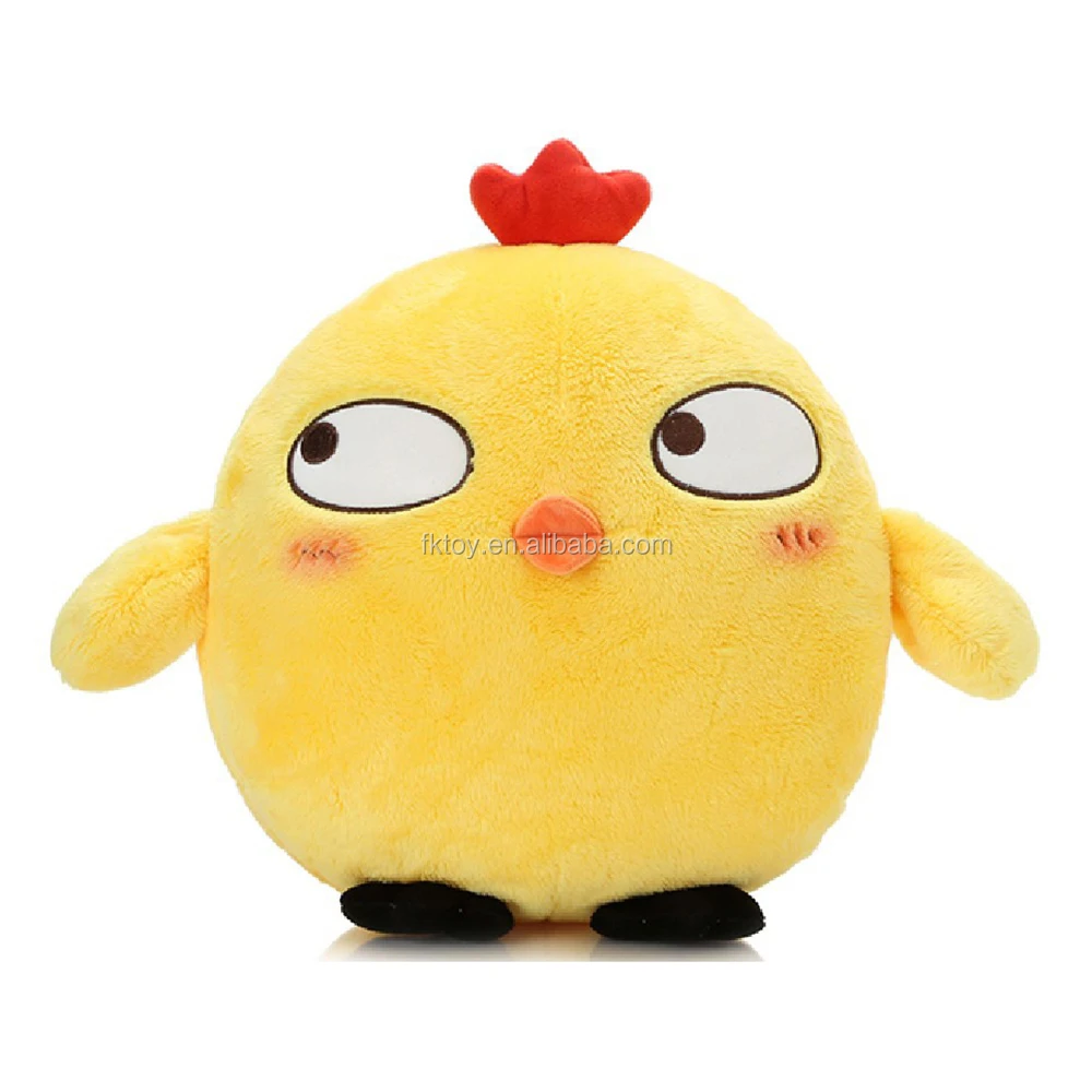 yellow chicken plush