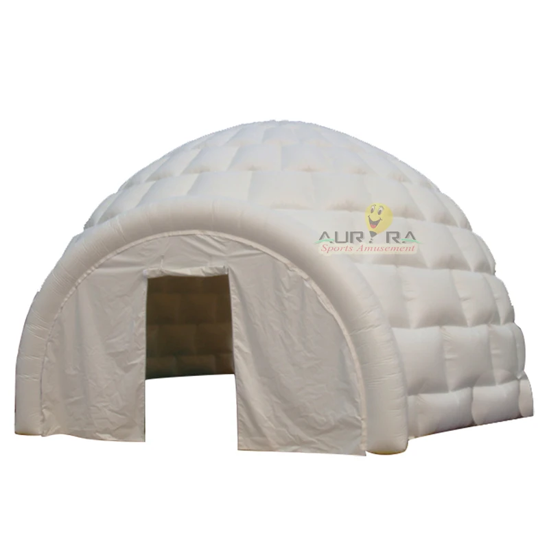 

new design type outdoor camping tent inflatable lawn tent Fire resistant inflatable tennis dome tent for party event, Customized