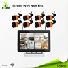 OEM service cctv wireless home security 1080p ip bullet camera system 8ch nvr kit change language IR vision night remote view