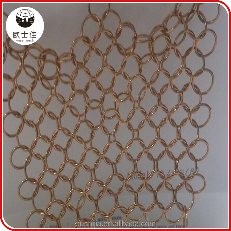 
New style stainless steel decorative room divider wire metal decorative mesh ceiling curtain 
